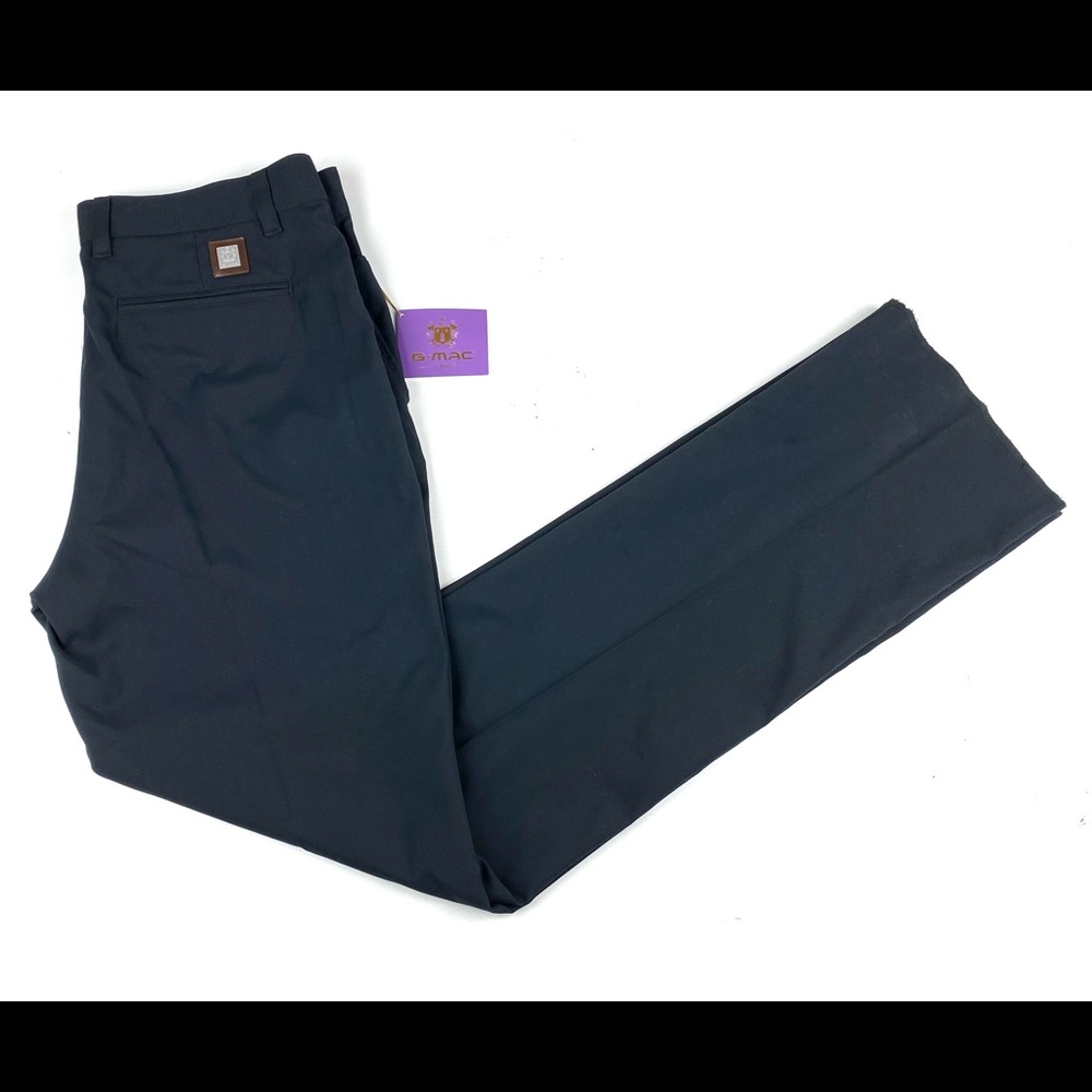 New G Mac men’s black golf pants Sz 34 x 34
